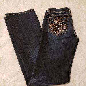 L.A idol jeans size 5 Boot Cut